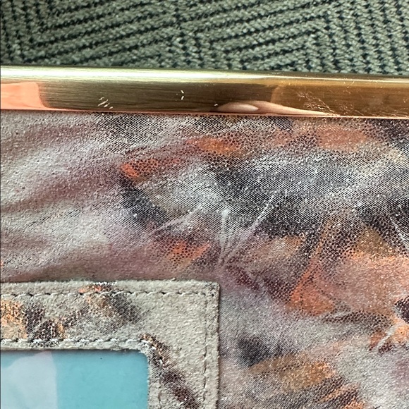 HOBO INTERNATIONAL LAUREN Wallet Vintage Leather Clutch - Picture 12 of 14